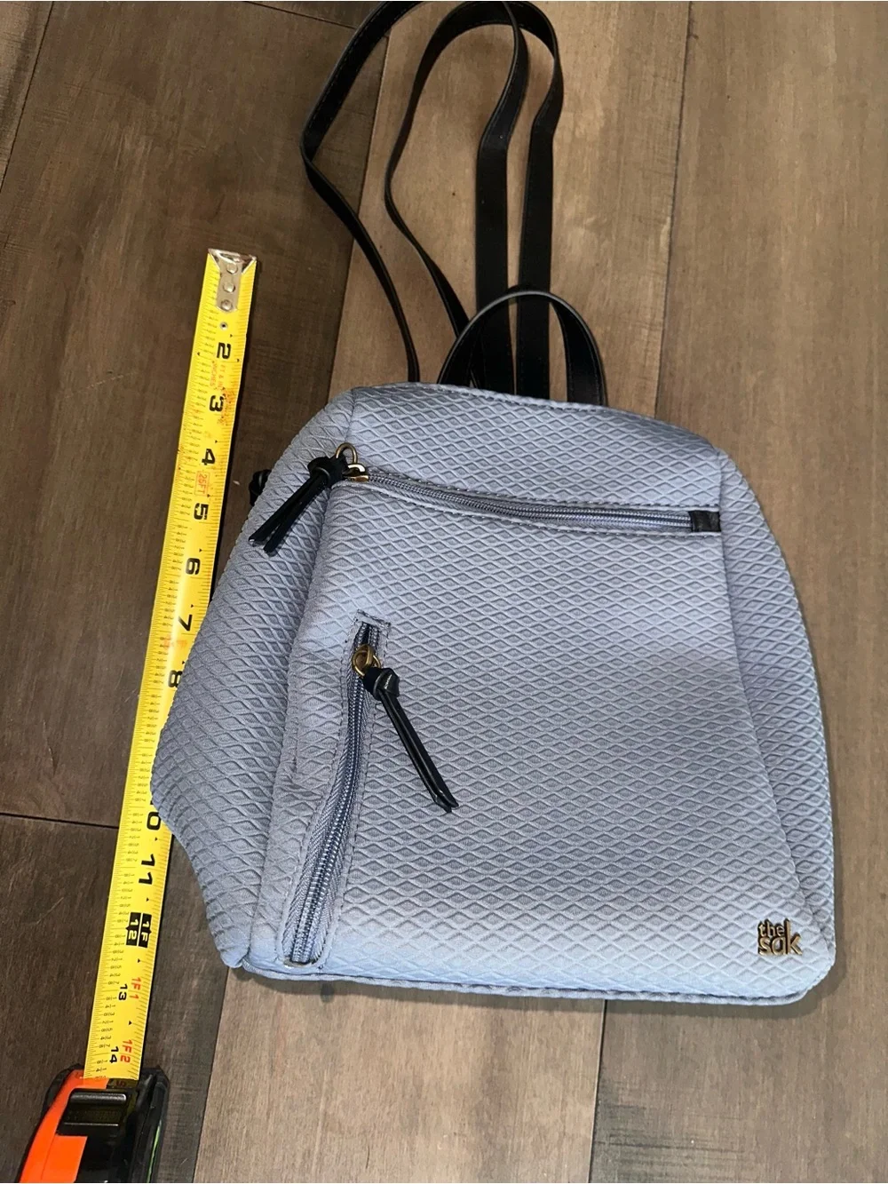 The Sak Quilted Light Blue Women’s Backpack- new, never used